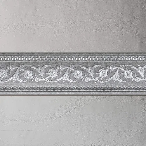 Vista 4 de 6 rieles para silla de 94 pulgadas (gris con riel plateado de 94 pulgadas)