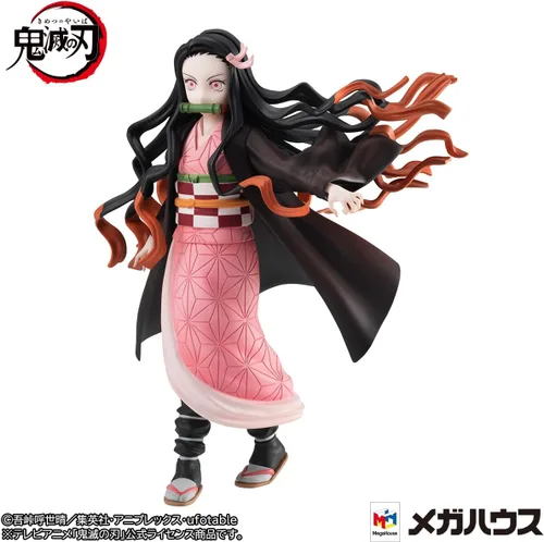 Vista 5 de MEGAHOUSE CORPORACIÓN GALS SER Demon Slayer KIMETSU NEZUKO KAMADO PVC FIG