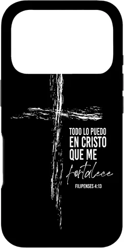 Vista 30 de Regalos Cristianos Versos Filipenses 4 13 Christian Spanish - Carcasa para iPhone 17