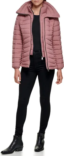 Vista 4 de DKNY womens Everyday Outerwear Packable Stretchy Jacket