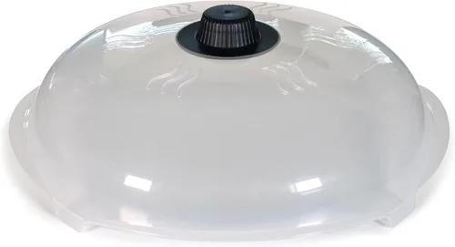 Vista 9 de HOVER COVER Cubierta magnética contra salpicaduras para microondas con agarre magnético de la más alta potencia, tapa de alimentos sin BPA de 12