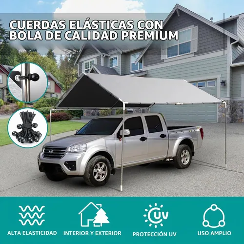 Vista 4 de TARPAL Ball Bungee Cords - Lona resistente de 6 pulgadas, color negro