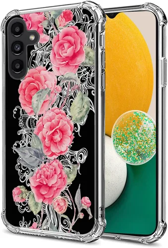 Vista 9 de CasesOnDeck Funda compatible con [Samsung Galaxy A54 5G / A54 5G] Funda de TPU, funda de poliuretano termoplástico flexible delgada y transparente