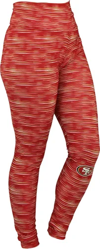 Vista 11 de Zubaz NFL Mallas para mujer de longitud completa de cintura alta básica 1.0