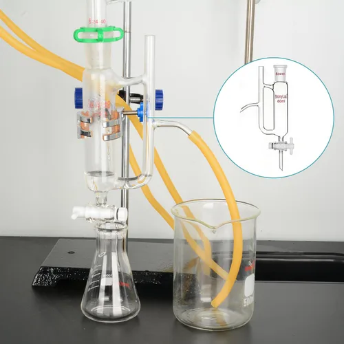 Vista 7 de stonylab Separador receptor de aceite de agua con suministro de laboratorio 24/40, 2.0 fl oz