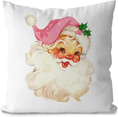Vista 7 de DOTAIN Fundas de almohada de Navidad, fundas de almohada de Navidad moradas de 18 x 18 pulgadas, decoración de Navidad morada para el hogar