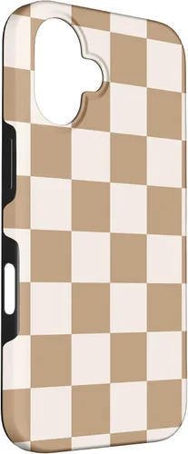 Vista 3 de iPhone 16 CLASSIC CHECKERED BIG CHECKERBOARD LUXURY DESIGN WOMENS MENS Case