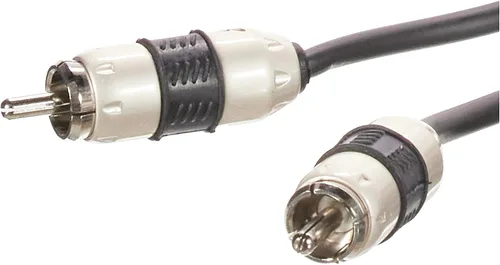 Vista 2 de Stinger SI82YM Cable adaptador en Y RCA de 2 canales serie 8000 car audio splitter for subwoofer amp installs, feed 2 inputs from 1 head unit