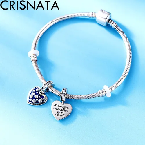 Vista 2 de Dijes de la serie del día de San Valentín, sombrero hawaiano de plata de ley 925, niño y niña, I Love my Wife, Heartbeat, Love Heart in your Hands