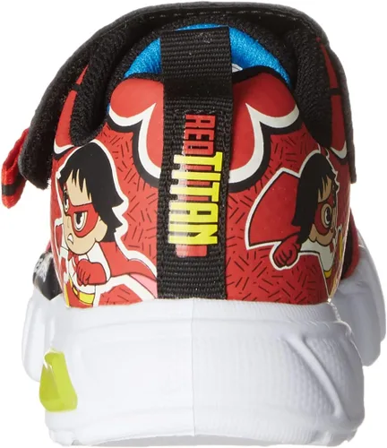 Vista 3 de Skechers Unisex-Child Flex-Glow-Hero Speed Sneaker