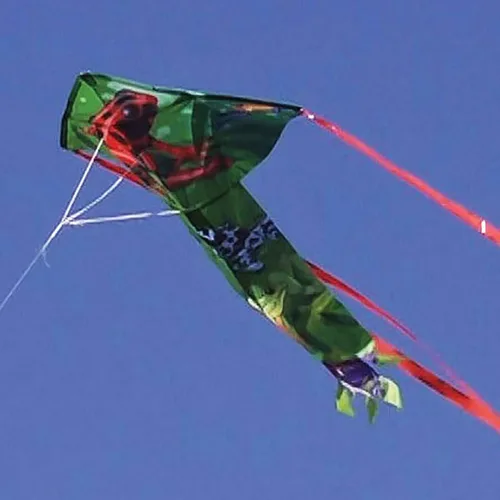 Vista 4 de WindNSun Breezyfliers - Cometa Delta de ranas de dardos de poliéster Ripstop, 42 pulgadas