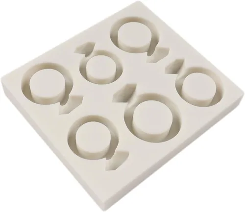 Vista 7 de Anillo de diamante de silicona para fondant, anillo de compromiso de boda, molde de caramelo de chocolate para decoración de pasteles de boda