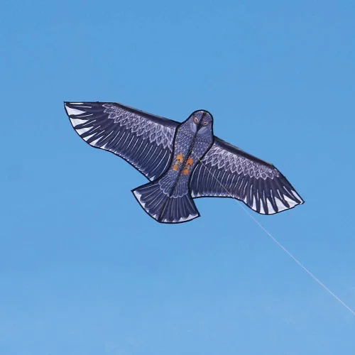 Vista 5 de Besra Cometa de pájaro fénix con cola larga, para deportes al aire libre, para playa y parque Águila de 74 pulgadas