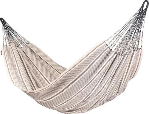 Vista 11 de LA SIESTA Flora Zebra - Hamaca clásica doble de algodón orgánico Cebra