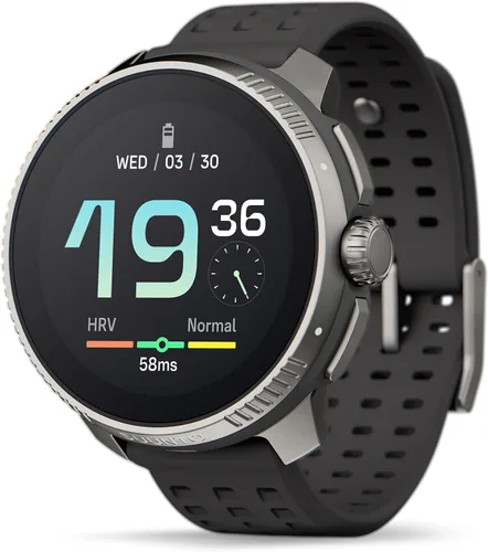 Vista 10 de SUUNTO Raza: Reloj deportivo GPS, pantalla a color AMOLED grande y Todo negro