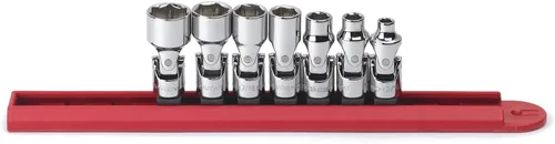 Vista 6 de GEARWRENCH 12 Pc. 1/4" Drive 6 Pt. Flex Socket Set, métrico - 80311