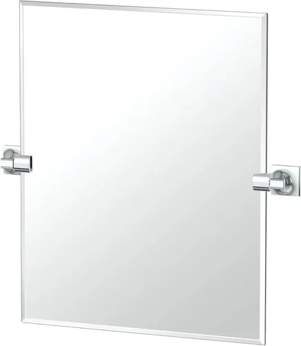 Vista 21 de Gatco Latitude II Espejo rectangular, Metal, 24 pulgadas