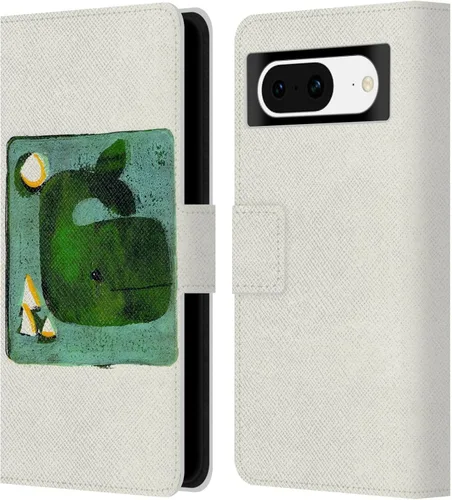 Vista 8 de Head Case Designs Wyanne Quiet Creative Animals 2 - Funda de piel con licencia oficial para Google Pixel 8 Silencioso creativo