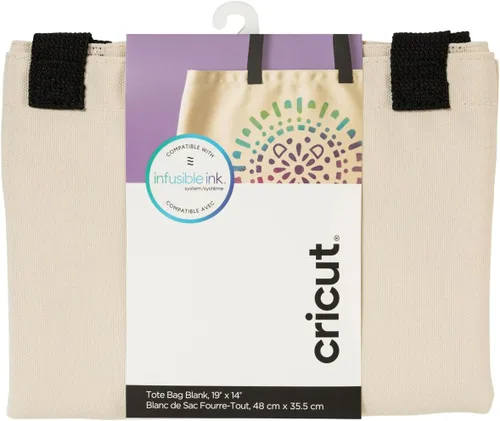 Vista 2 de Bolsa de Tela Cricut en Blanco, Mediana