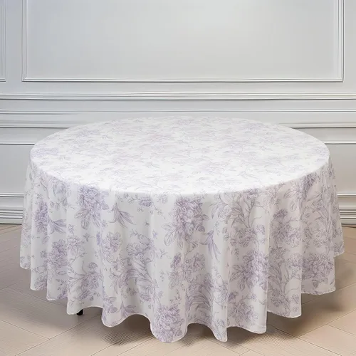 Vista 38 de Efavormart - Mantel rectangular, 60 x 102 pulgadas, resistente a las manchas y a las arrugas, lavable, mantel decorativo oblongo de tela de Amatista