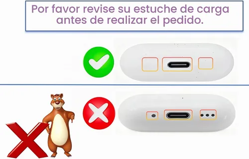 Vista 6 de Meenova Auriculares originales de repuesto One Right A3050 A3053 A3054 para Pods 4, solo lado derecho de la oreja, compatible con funda de carga