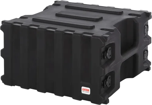 Vista 22 de Maletín Gator Cases con espacio para estantes y con moldeado rotatorio (Pro Series), Negro