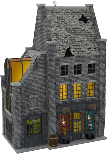 Vista 8 de Hallmark Keepsake Adorno navideño de Harry Potter (casi sin cabeza) con luz y sonido
