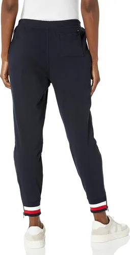 Vista 2 de Tommy Hilfiger Pantalones deportivos adaptables para mujer con cierre de cordón