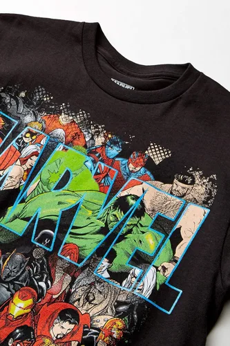 Vista 3 de Marvel Camiseta Team Ups Group Shot para hombre