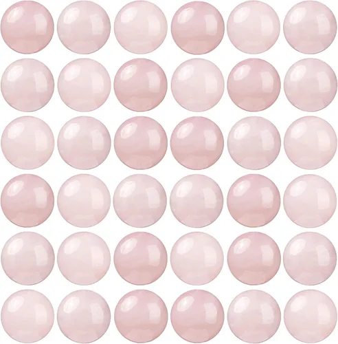 Vista 8 de 100 piezas de cuentas de piedra natural de 6 mm, turquesa africana redonda, cuentas sueltas de gema con cordón elástico para hacer pulseras