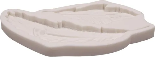 Vista 8 de Moldes de silicona para fondant de plumas de pavo real, moldes de caramelo de chocolate para hornear, cupcakes, galletas, jabón, dulces, postres