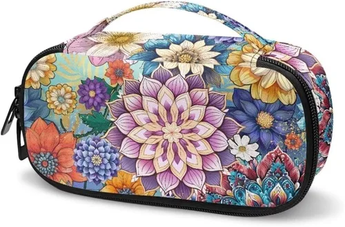 Vista 46 de ZOUTAIRONG Maletín de viaje para niña africana negra, estuche de viaje aislado para diabéticos, bolsa portátil para medicamentos, bolsa enfriadora