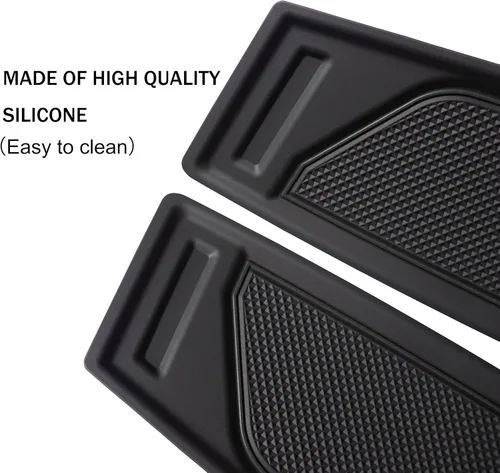 Vista 5 de Tapete de silicona para cubierta de salpicadero para Ford Bronco, accesorios 2021 2022 2023 2024 2025 2026 antipolvo bandeja de salpicadero
