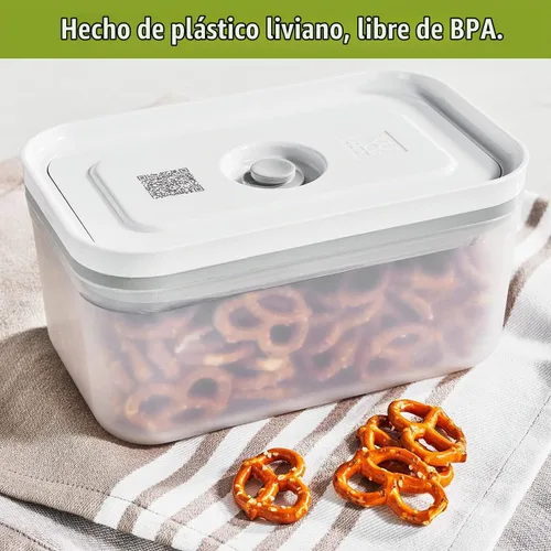 Vista 5 de ZWILLING Recipiente hermético mediano de almacenamiento de alimentos Fresh & Save, contenedor de preparación de comidas, sin BPA