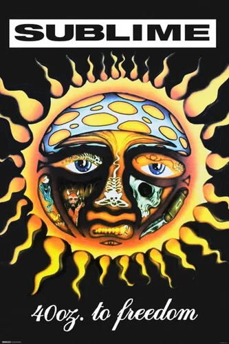 Vista 7 de AllPosters Póster de pared Sublime - 40 oz. A la libertad en marco negro, 24x36