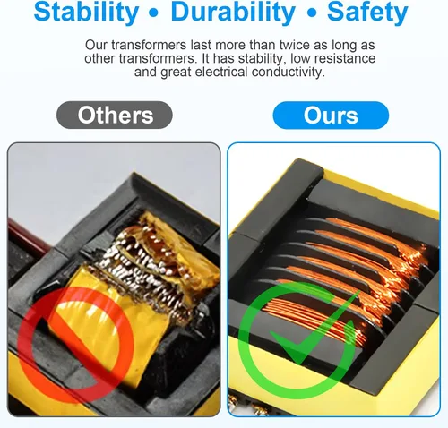 Vista 6 de Adaptador de fuente de alimentación de 12 V, transformador de fuente de alimentación de 100 V-240 V CA a 12 V 5 A con conector convertidor LED