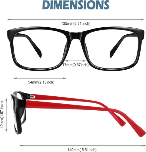 Vista 11 de Happy Store CN12 - Gafas de sol con montura cuadrada