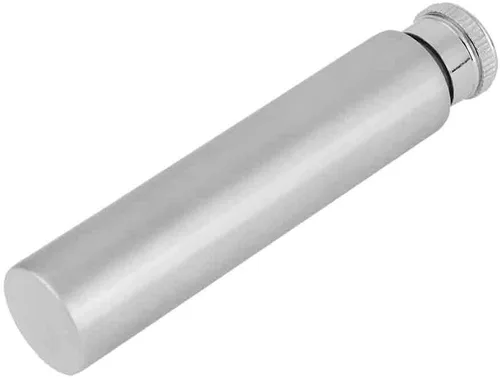Vista 5 de TOPINCN Mini frasco de cadera, tubo de licor de bolsillo de acero