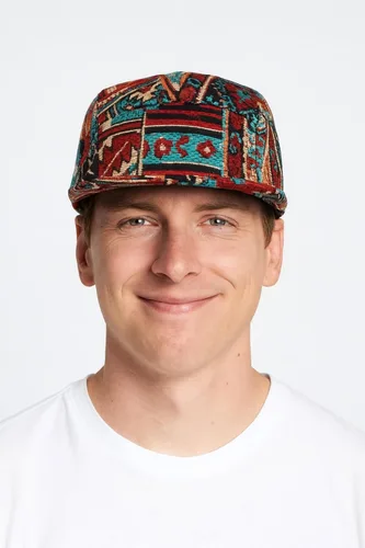 Vista 70 de Gorra de 5 paneles Diseños únicos multicolor Gorras para hombres y mujeres Grande o XL
