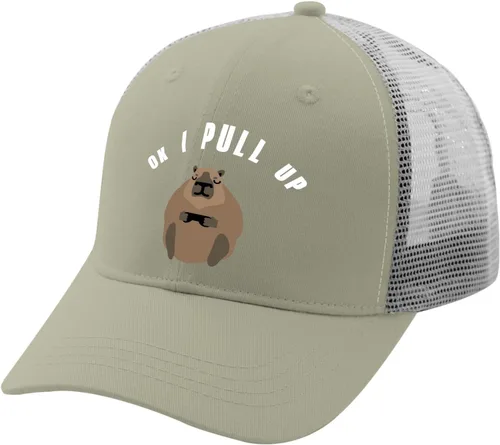 Vista 2 de Gorra de béisbol Ok I Pull Up Dad Hat, gorras vintage para hombre
