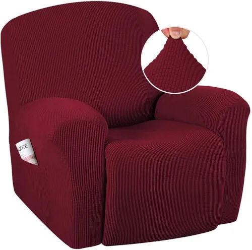 Vista 13 de H.VERSAILTEX Funda reclinable superelástica Fundas reclinables para sofá Funda reclinable para silla Forma ajustada Fundas antideslizantes