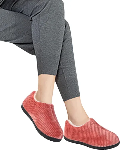Vista 2 de Zapatilla de interior y exterior, color rojo, para mujer, 8