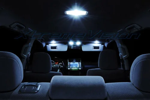 Vista 3 de XtremeVision LED interior para Chevrolet Corvette 2005-2013 (4 piezas) kit de LED interior blanco frío + herramienta de instalación