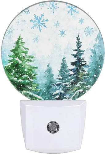 Vista 27 de EKOBLA Luz nocturna enchufable para jardín de primavera, luz nocturna LED de lavanda y camino floreciente para niños y adultos, decoración del hogar