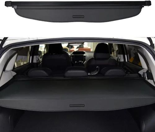 Vista 7 de Cubierta de carga para Subaru Outback Accesorios Portón trasero manual 2010-2012 2013 2014 Cubierta de protección retráctil para maletero trasero