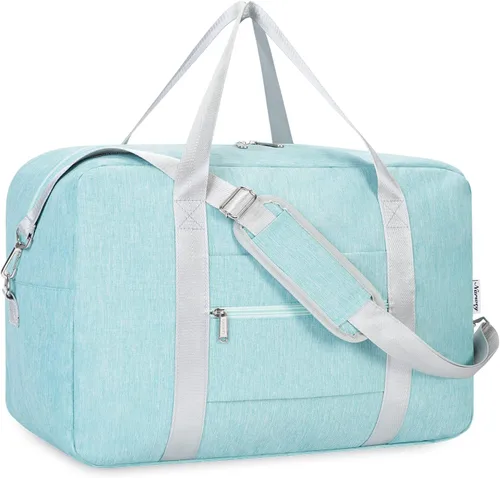 Vista 2 de Para Spirit Airlines - Bolsa de viaje plegable de 18 x 14 x 8 pulgadas, bolsa de viaje para llevar en el equipaje durante la noche para mujeres