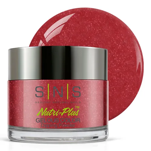 Vista 10 de SNS Polvo de inmersión de uñas, polvo de inmersión de color geloso - Acai Bowl (negro) - Color de uñas de larga duración dura 14 días - Bajo olor