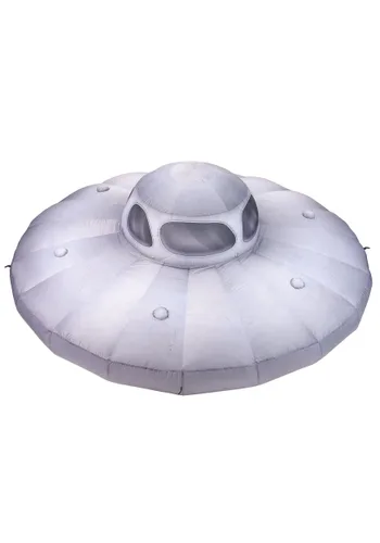 Vista 3 de Decoración Inflable Nave Espacial Alienígena de 8 Pies Multicolor