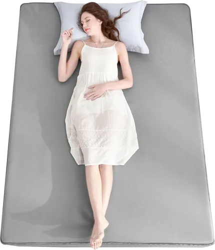 Vista 23 de Ailemei Direct Manta refrescante con efecto frío de doble cara, ligera, transpirable para verano, manta de cama con temática costera de gran