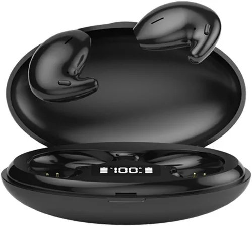 Vista 11 de Auriculares para dormir, inalámbricos Bluetooth, auriculares invisibles, cómodos con cancelación de ruido, para dormir de lado, para insomnio Rosado